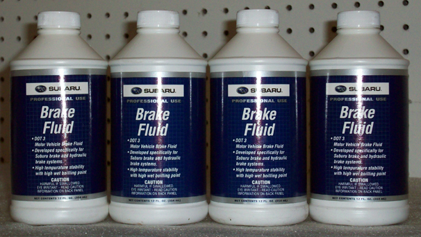 Genuine Subaru Brake Fluid